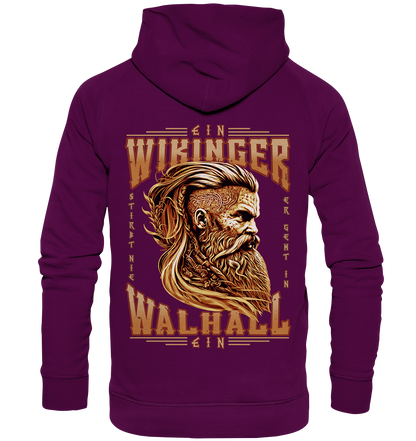 Ein Wikinger Stirbt Nie   - Basic Unisex Hoodie