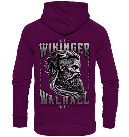 Ein Wikinger Stirbt Nie  - Basic Unisex Hoodie