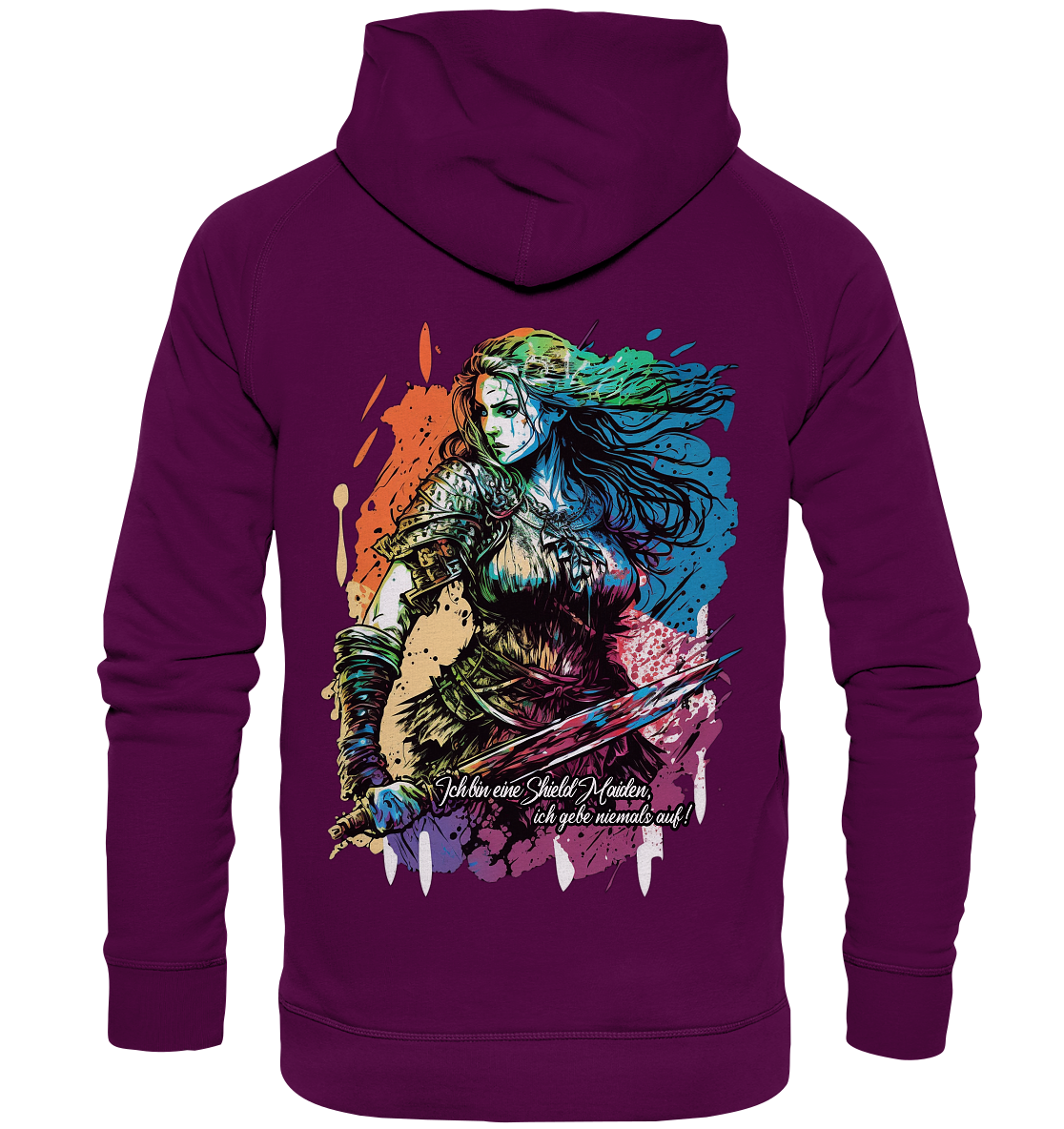 Shield Maiden Gib Nie Auf ! - Basic Unisex Hoodie