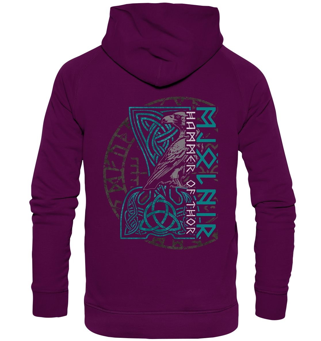 Mjölnir Hammer of Thor - Basic Unisex Hoodie
