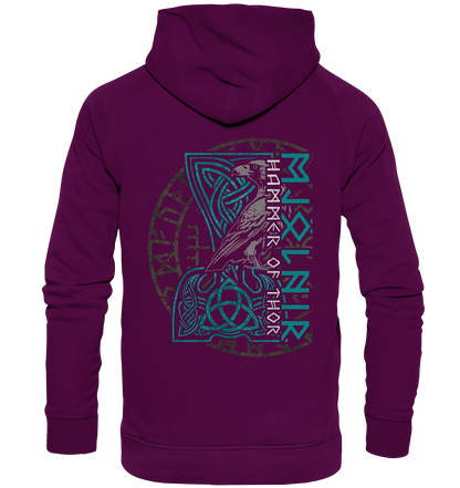Mjölnir Hammer of Thor - Basic Unisex Hoodie