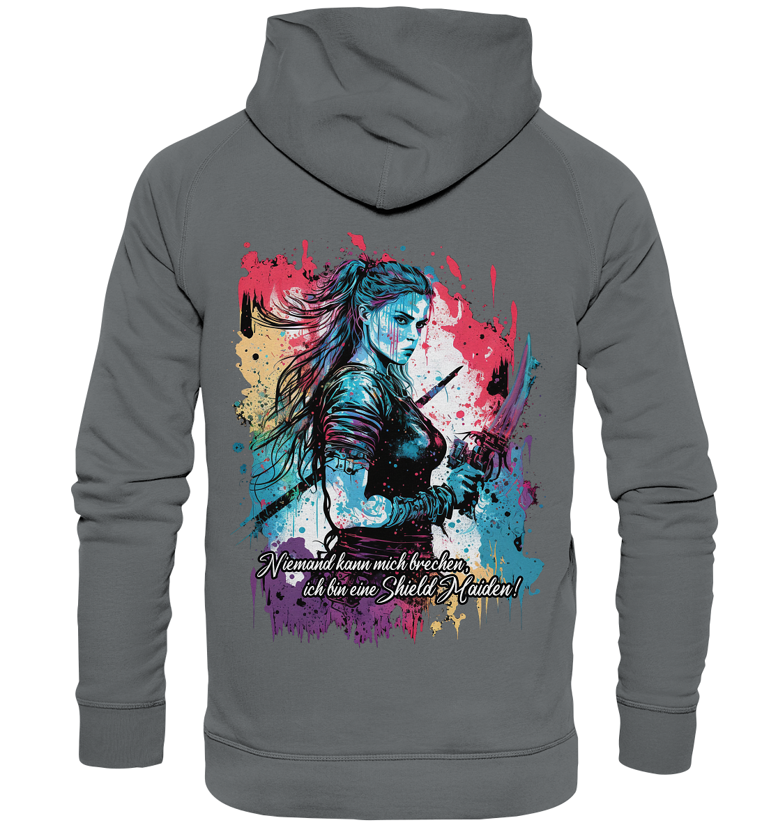 Shield Maiden Niemand Kann Mich Brechen - Basic Unisex Hoodie