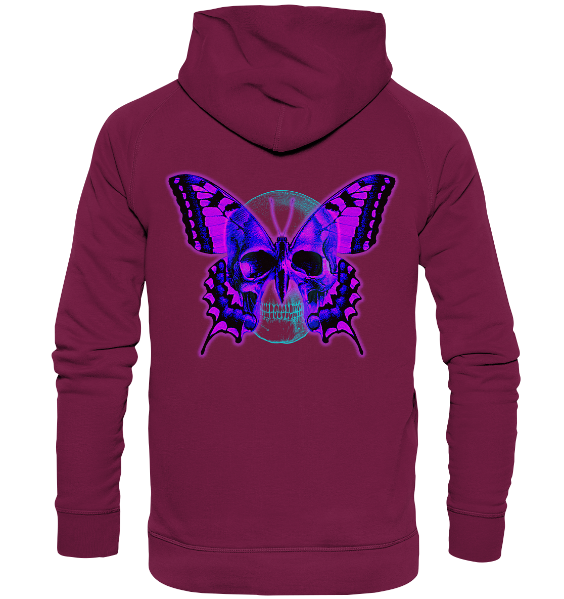 Butterfly Skull - Basic Unisex Hoodie