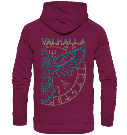 Valhalla Asgard Hugin  - Basic Unisex Hoodie