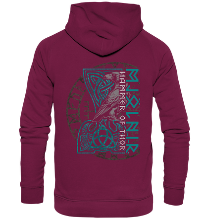 Mjölnir Hammer of Thor - Basic Unisex Hoodie