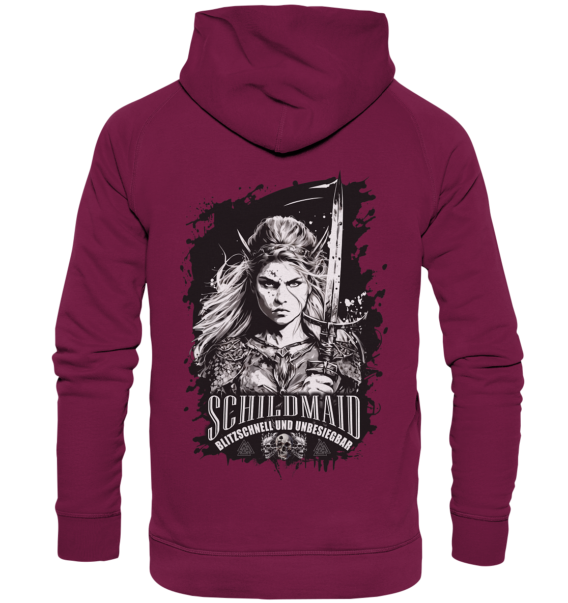 Schildmaid Blitzschnell und Unbesiegbar - Basic Unisex Hoodie