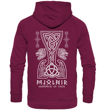 Mjölnir Hammer of Thor - Basic Unisex Hoodie