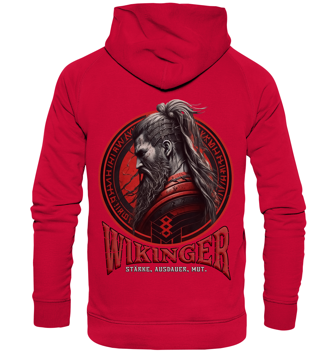 Wikinger Stärke Ausdauer Mut - Basic Unisex Hoodie