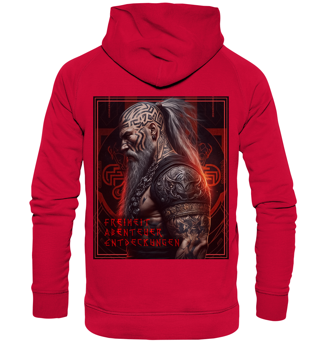 Wikinger Freiheit Abenteuer Entdeckungen - Basic Unisex Hoodie
