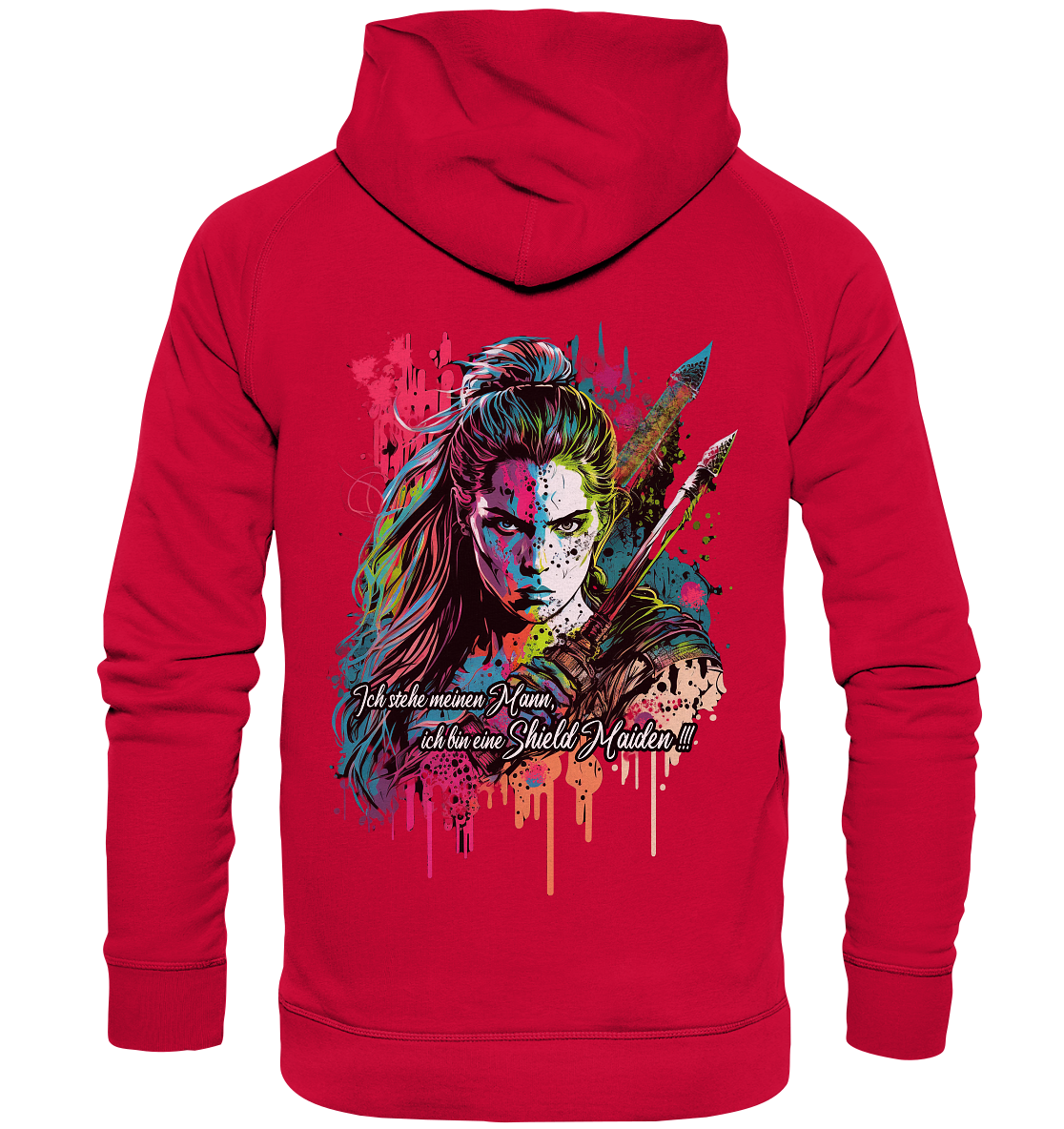 Shield Maiden Ich Stehe Meinen Mann - Basic Unisex Hoodie