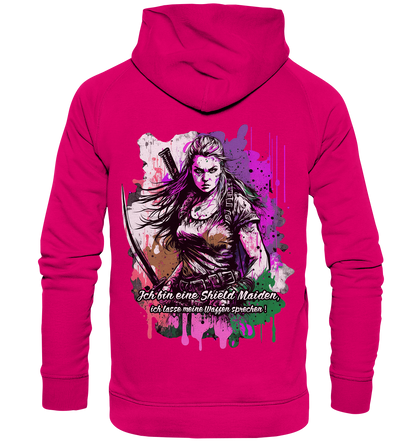 Shield Maiden Ich Lasse Meine Waffen Sprechen - Basic Unisex Hoodie