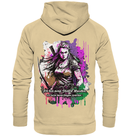 Shield Maiden Ich Lasse Meine Waffen Sprechen - Basic Unisex Hoodie