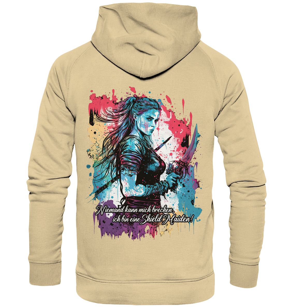 Shield Maiden Niemand Kann Mich Brechen - Basic Unisex Hoodie