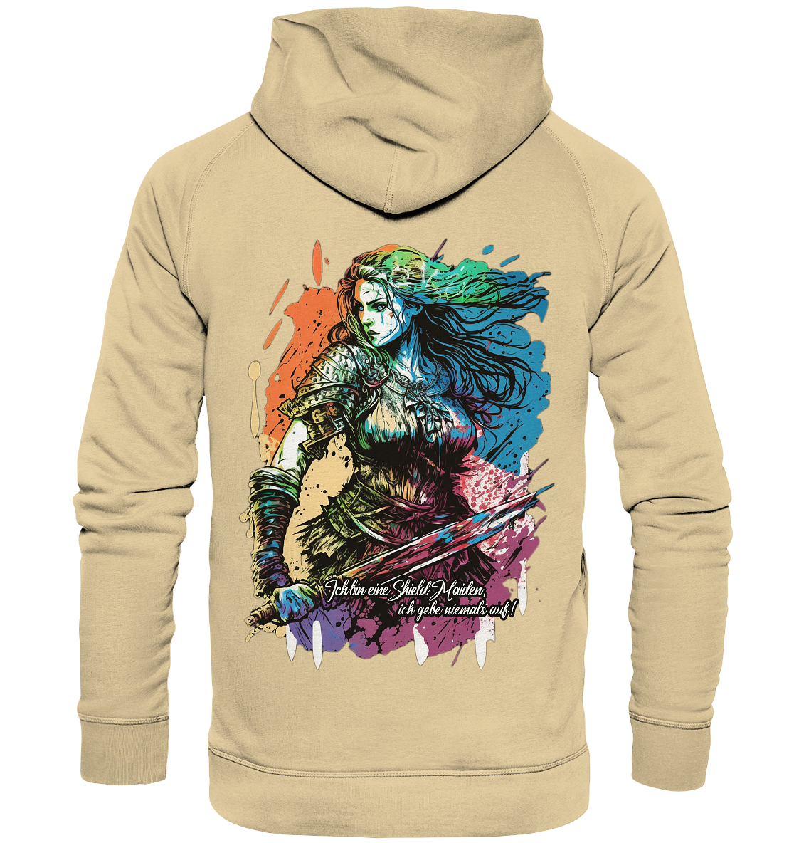 Shield Maiden Gib Nie Auf ! - Basic Unisex Hoodie