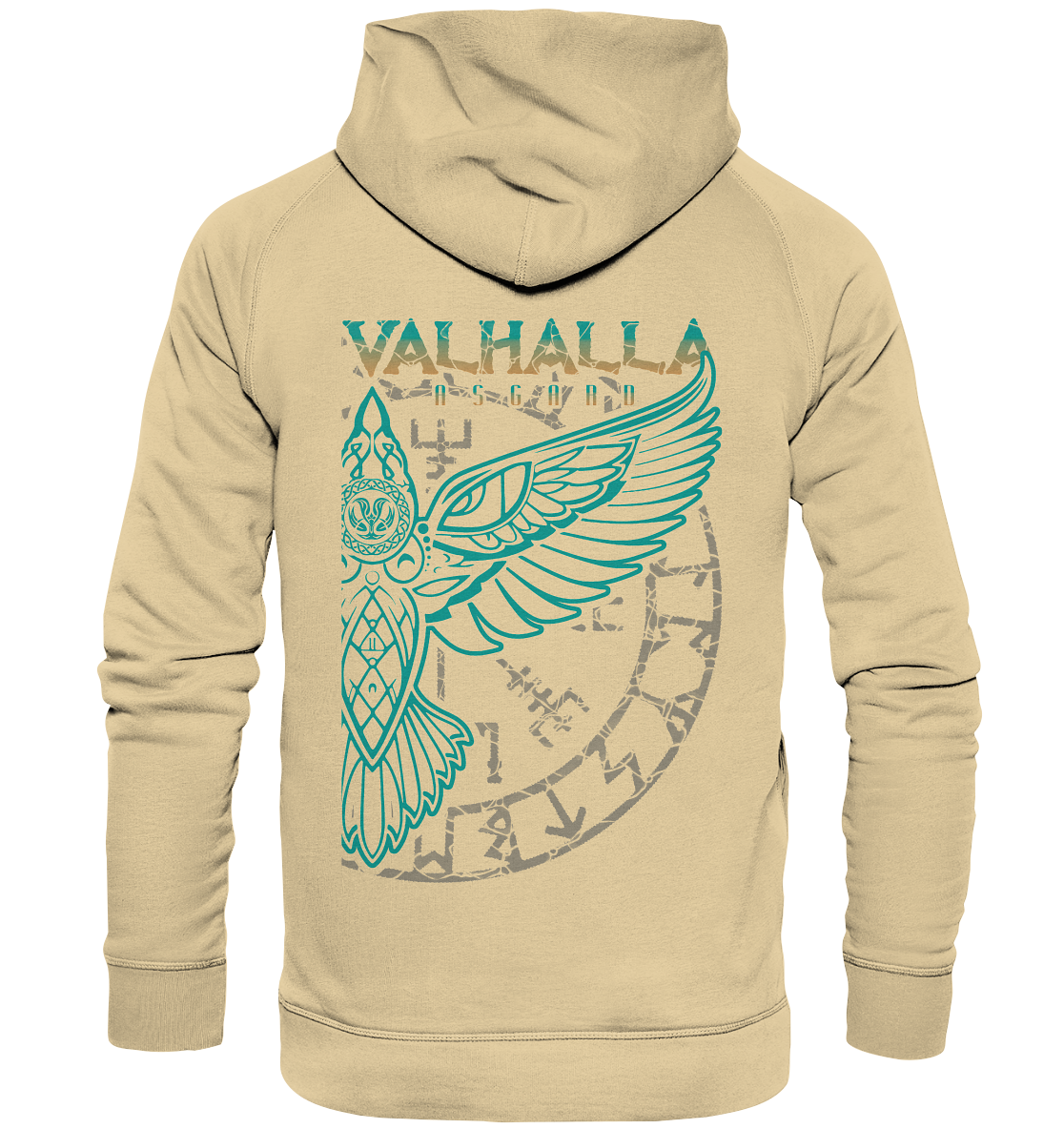 Valhalla Asgard Hugin  - Basic Unisex Hoodie