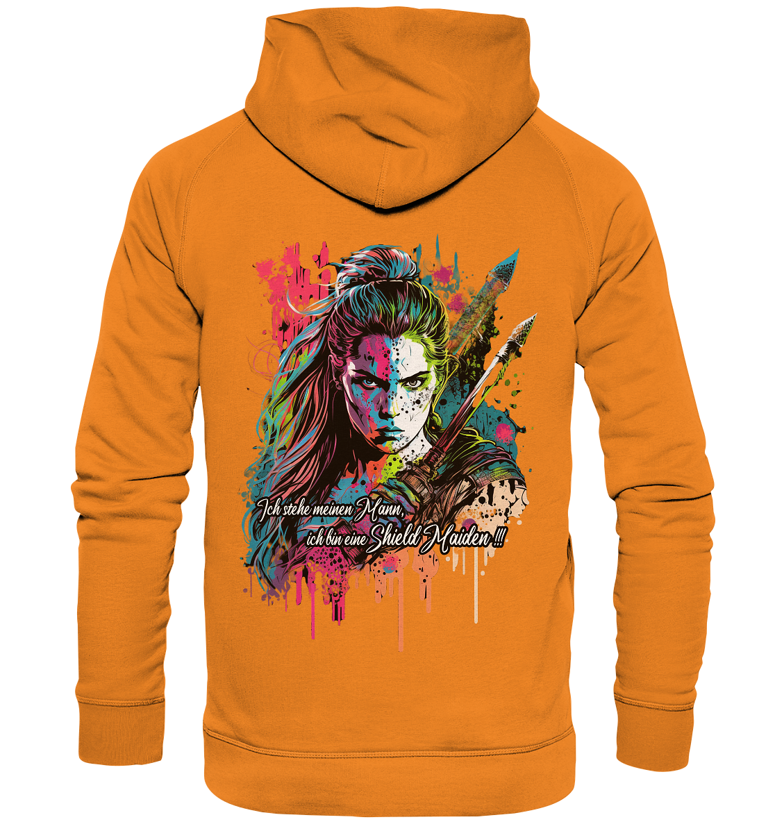 Shield Maiden Ich Stehe Meinen Mann - Basic Unisex Hoodie