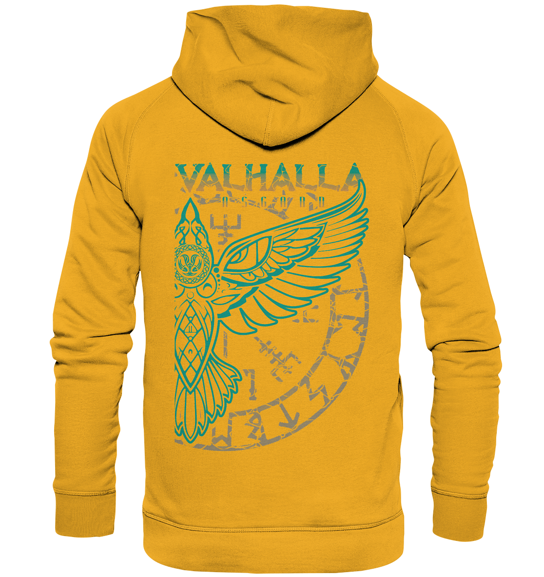 Valhalla Asgard Hugin  - Basic Unisex Hoodie