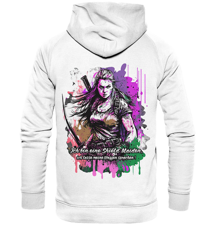 Shield Maiden Ich Lasse Meine Waffen Sprechen - Basic Unisex Hoodie