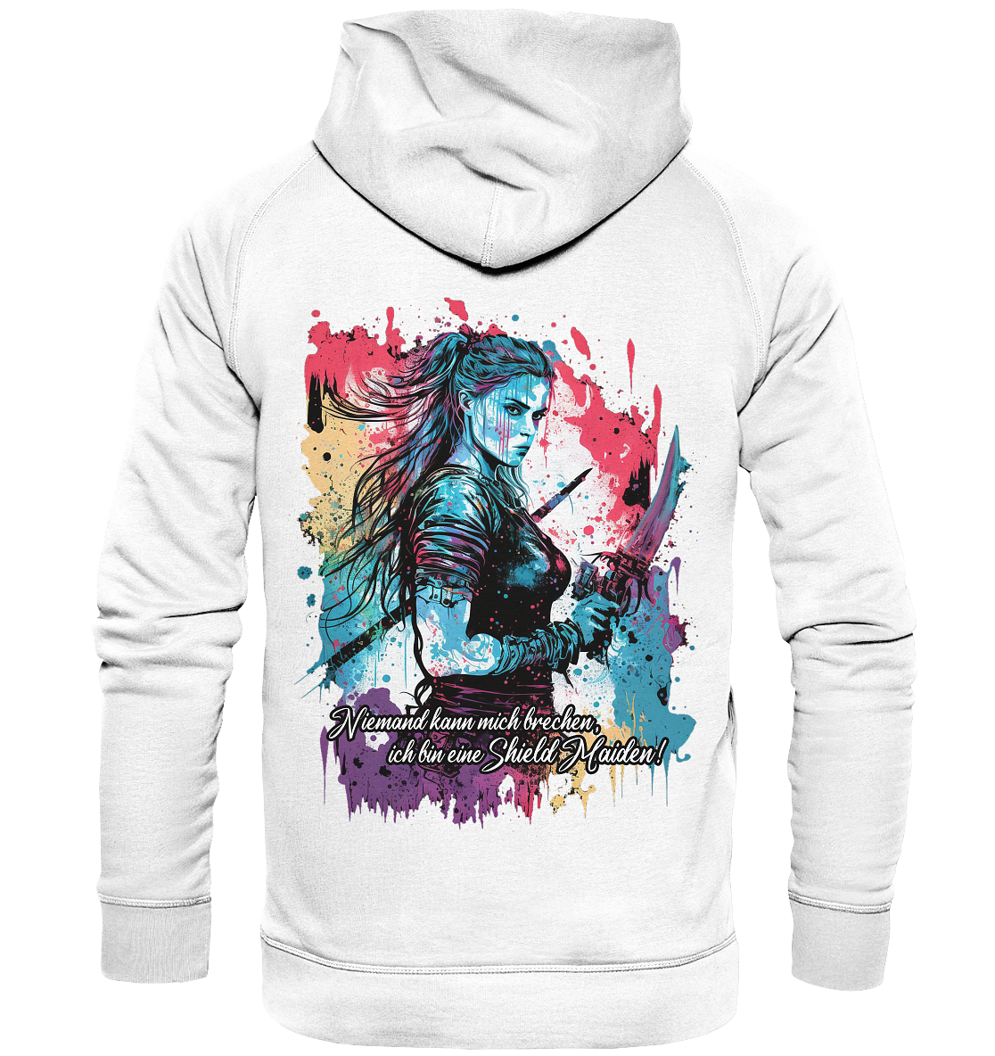 Shield Maiden Niemand Kann Mich Brechen - Basic Unisex Hoodie