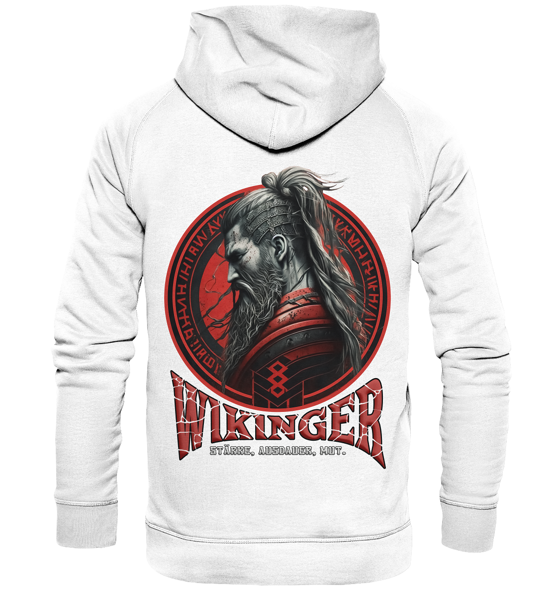 Wikinger Stärke Ausdauer Mut - Basic Unisex Hoodie