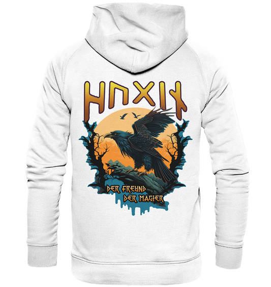 Hugin Der Freund Der Magier - Basic Unisex Hoodie