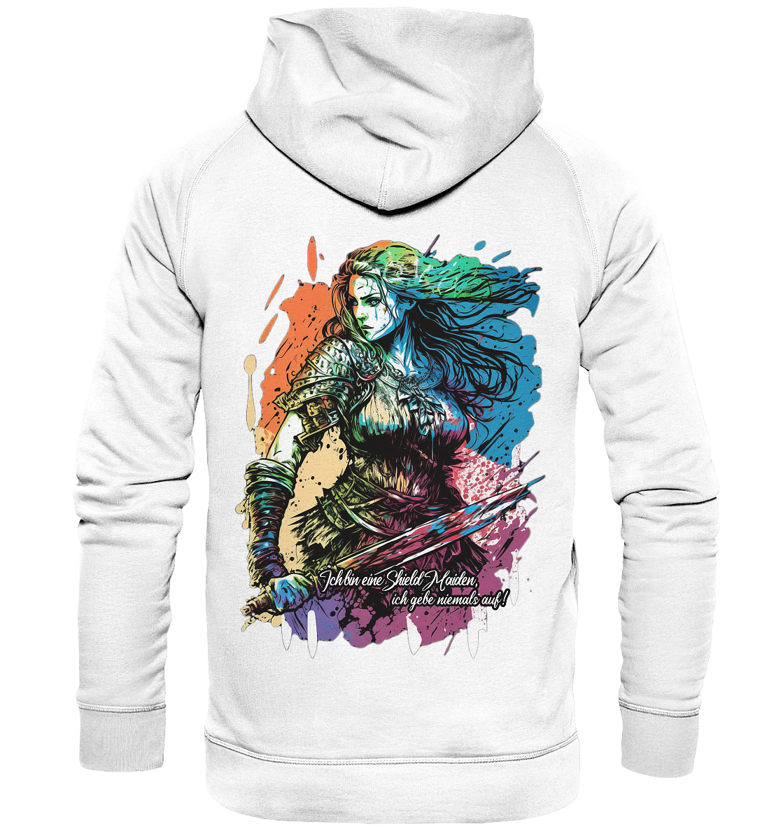 Shield Maiden Gib Nie Auf ! - Basic Unisex Hoodie