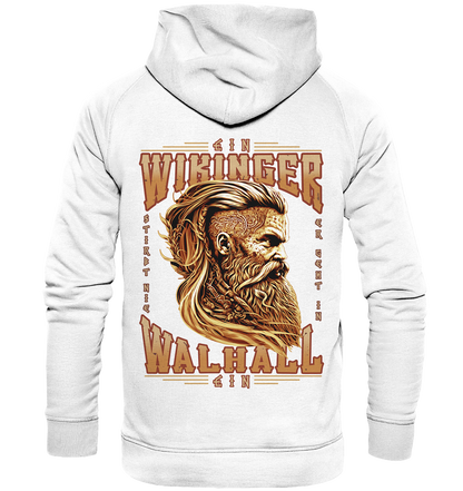 Ein Wikinger Stirbt Nie   - Basic Unisex Hoodie