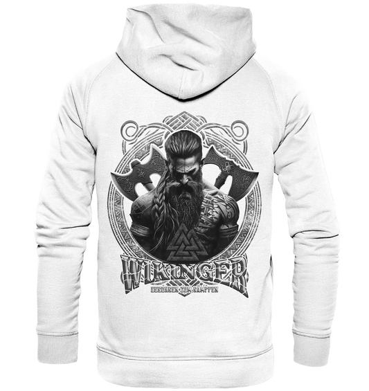 Wikinger Geboren Zum Kämpfen - Basic Unisex Hoodie