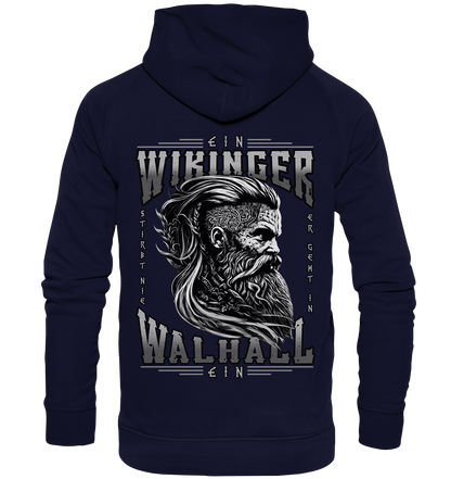 Ein Wikinger Stirbt Nie  - Basic Unisex Hoodie XL