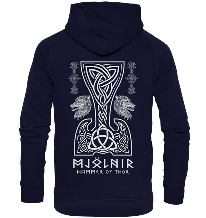 Mjölnir Hammer of Thor - Basic Unisex Hoodie XL