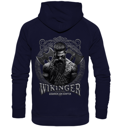 Wikinger Geboren Zum Kämpfen - Basic Unisex Hoodie XL