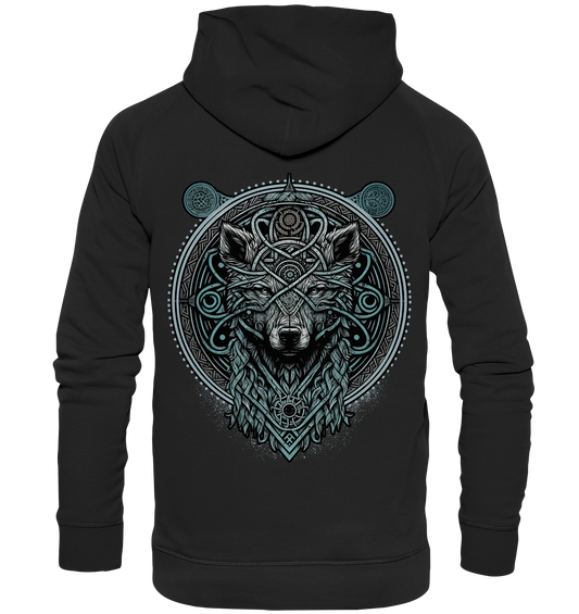 Nordic Wolf - Basic Unisex Hoodie XL