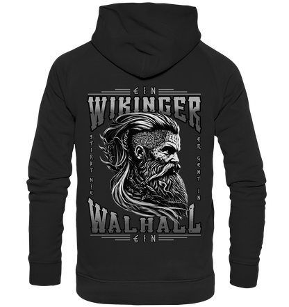 Ein Wikinger Stirbt Nie  - Basic Unisex Hoodie XL