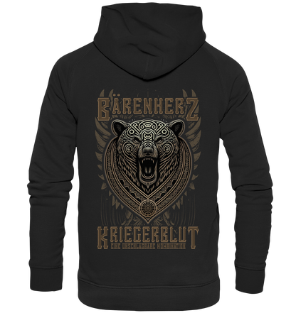 Bärenherz Kriegerblut - Basic Unisex Hoodie XL