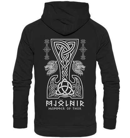 Mjölnir Hammer of Thor - Basic Unisex Hoodie XL