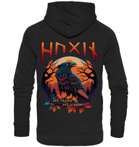 Hugin Der Träger Der Wahrheit - Basic Unisex Hoodie XL