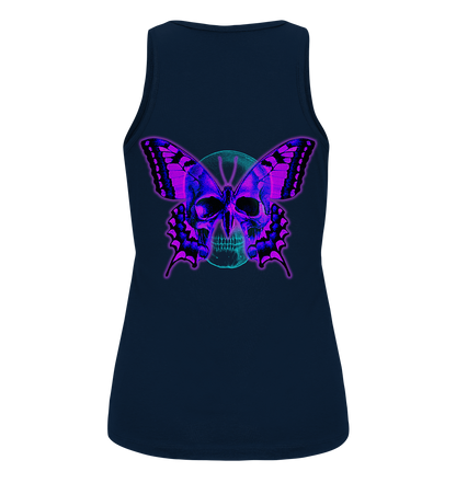 Butterfly Skull - Ladies Organic Tank-Top