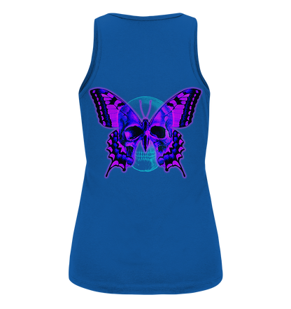 Butterfly Skull - Ladies Organic Tank-Top