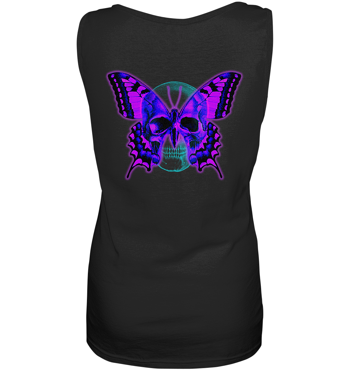 Butterfly Skull - Ladies Tank-Top