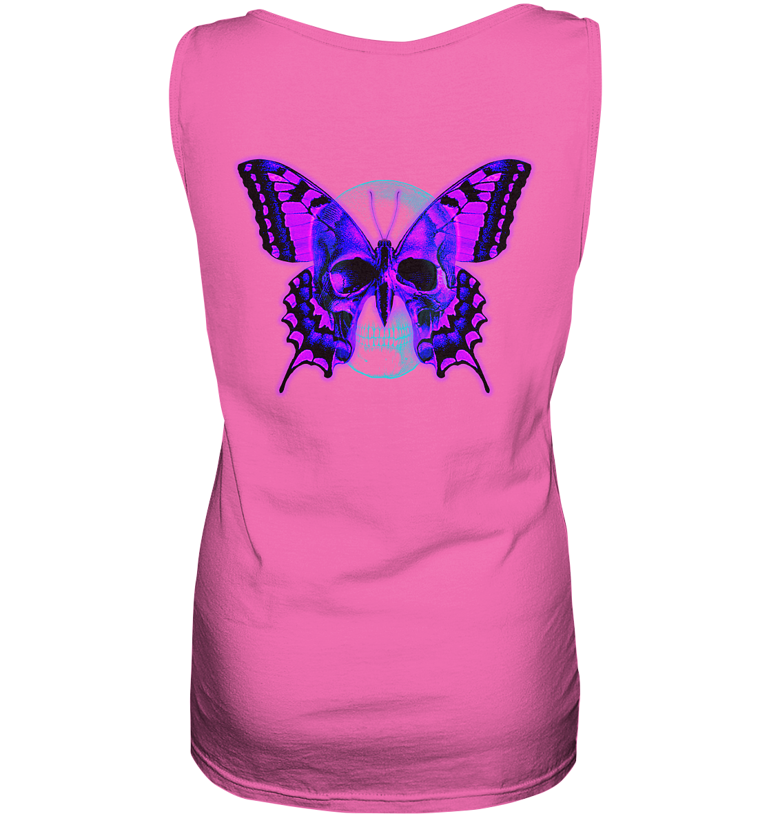 Butterfly Skull - Ladies Tank-Top