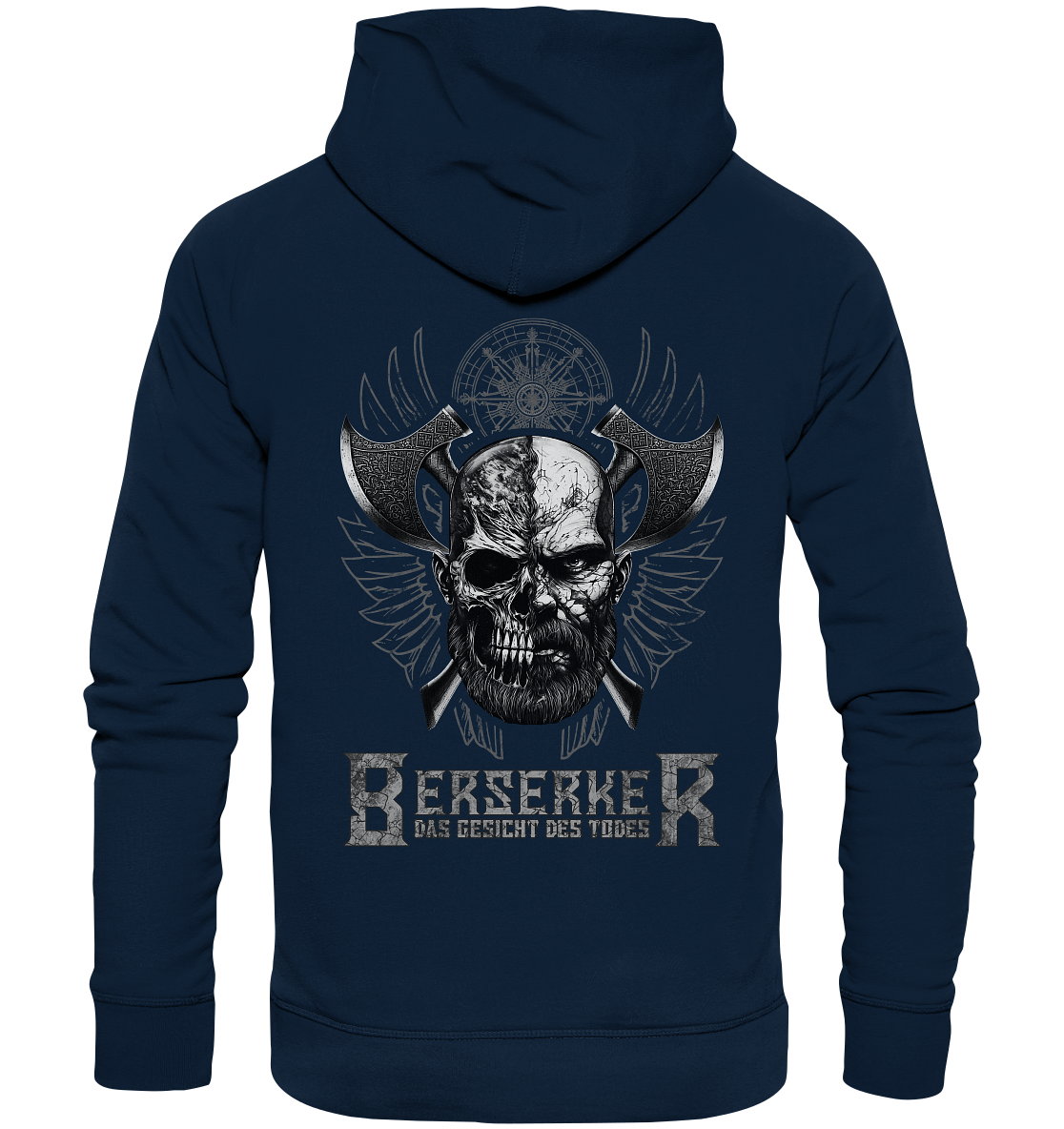 Berserker Gesicht Des Todes - Organic Basic Hoodie