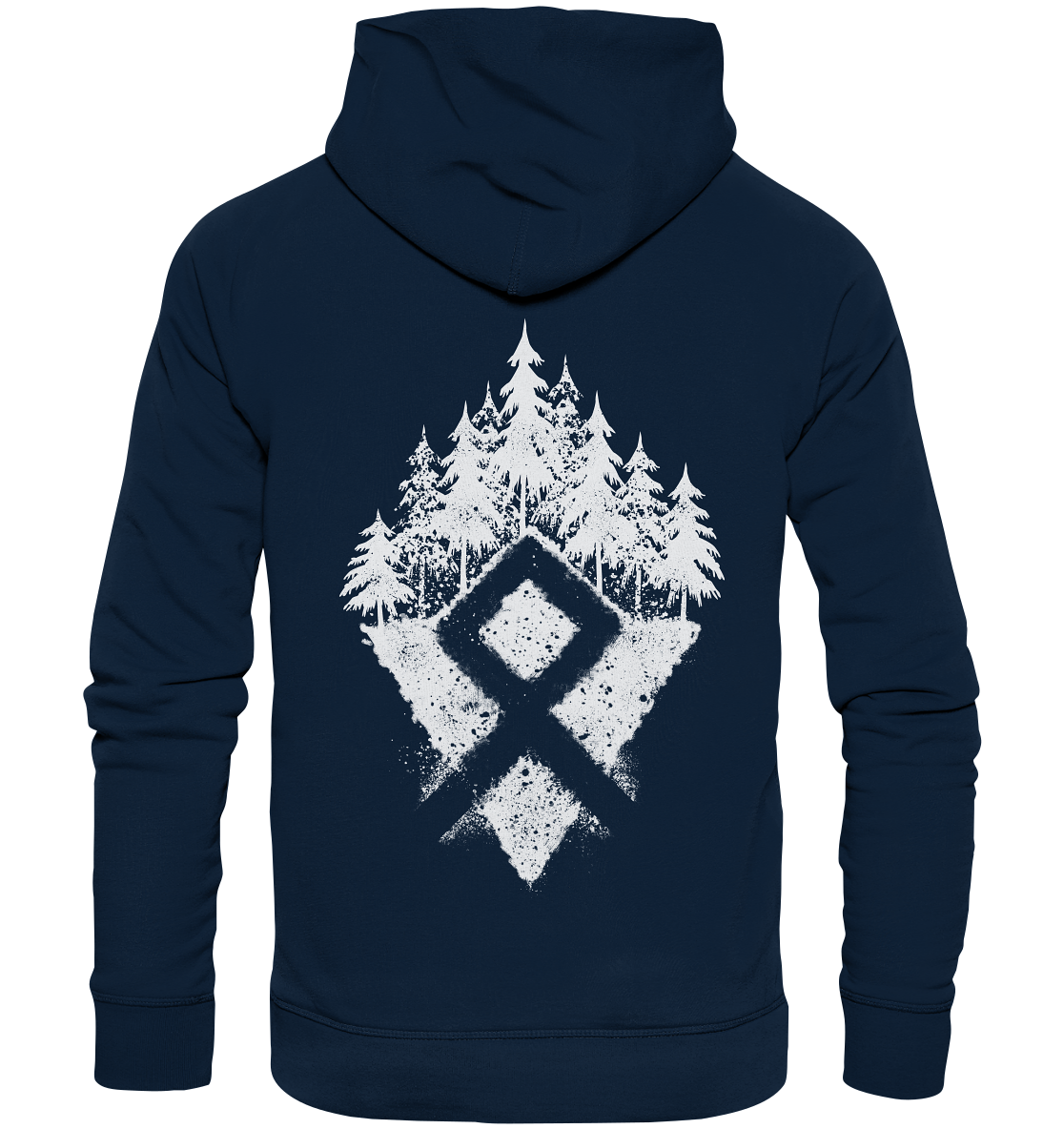 Wikinger Rune - Organic Basic Hoodie