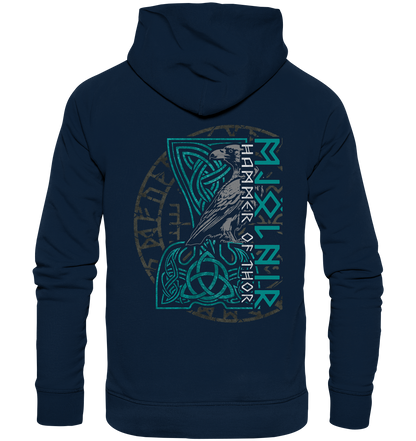 Mjölnir Hammer of Thor - Organic Basic Hoodie