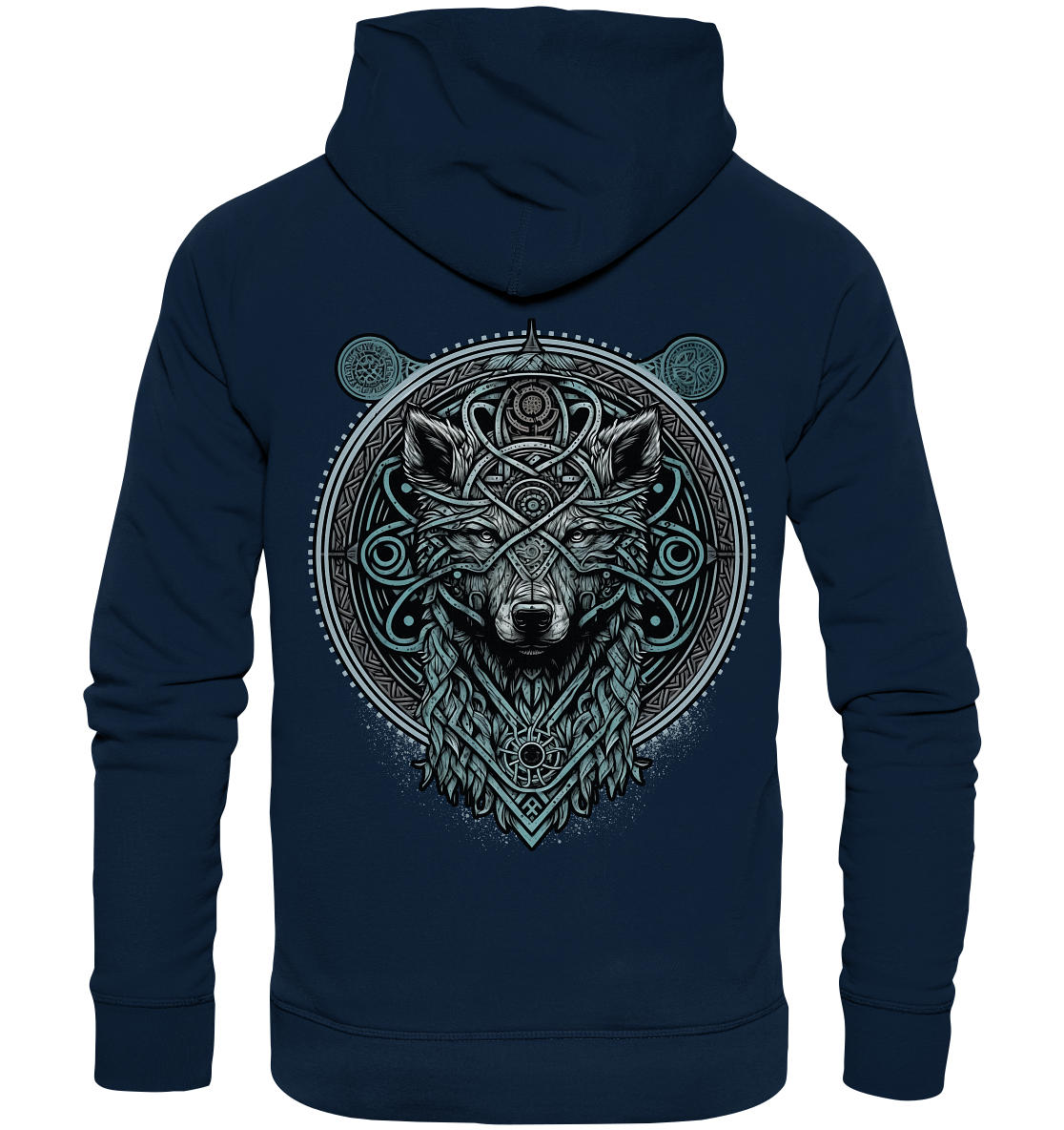 Nordic Wolf - Organic Basic Hoodie