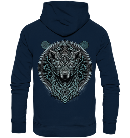 Nordic Wolf - Organic Basic Hoodie