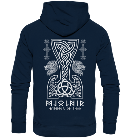 Mjölnir Hammer of Thor - Organic Basic Hoodie