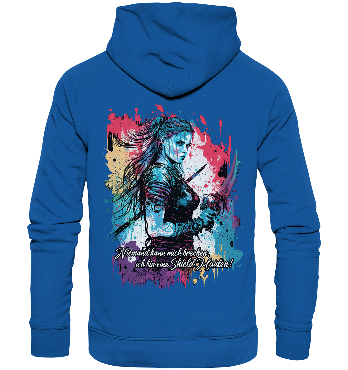 Shield Maiden Niemand Kann Mich Brechen - Organic Basic Hoodie