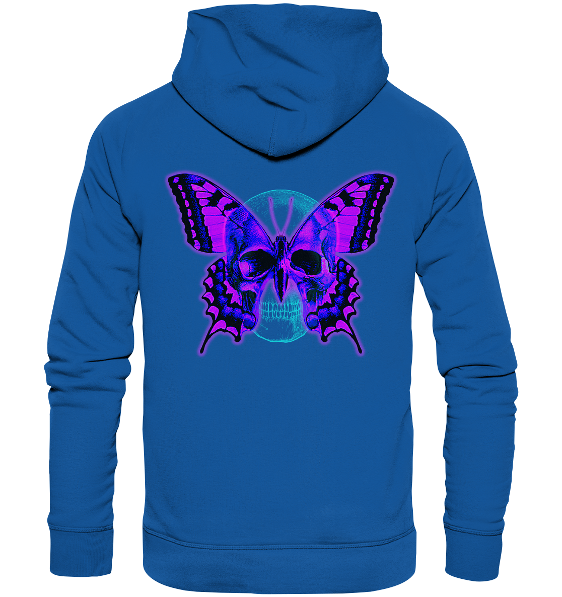 Butterfly Skull - Organic Basic Hoodie