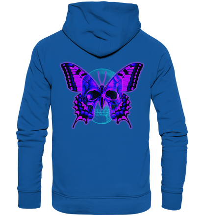 Butterfly Skull - Organic Basic Hoodie