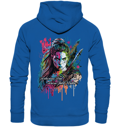 Shield Maiden Ich Stehe Meinen Mann - Organic Basic Hoodie